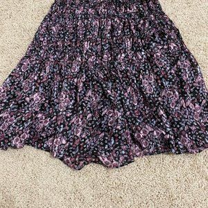 Zara Womans Purple Skirt